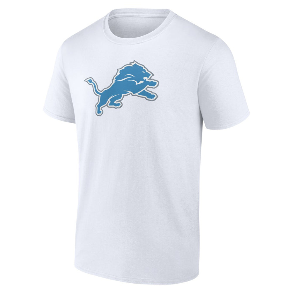 Detroit Lions Primary Logo T-Shirt White - Fanatics