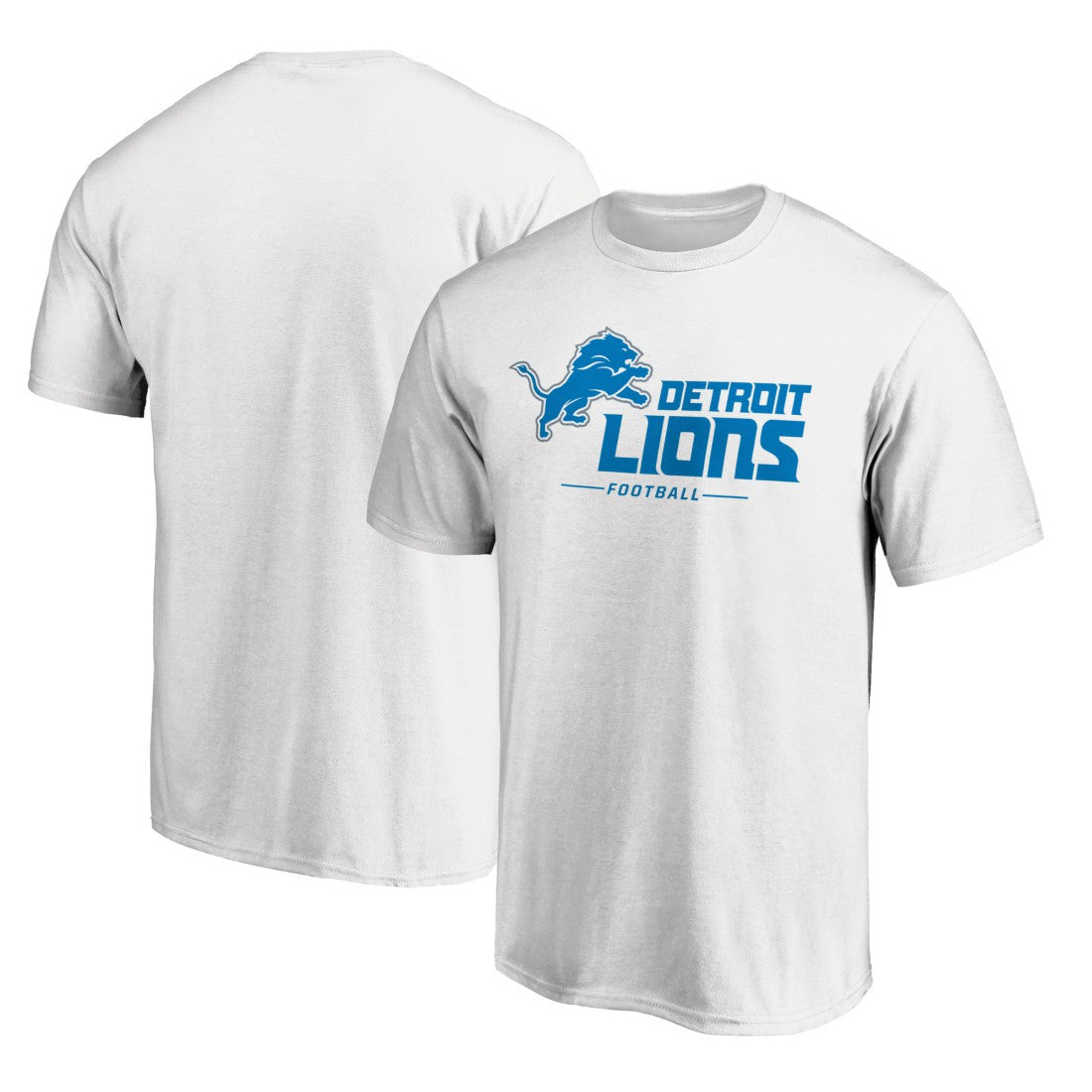 Detroit Lions Lock Up T-Shirt White - NFL