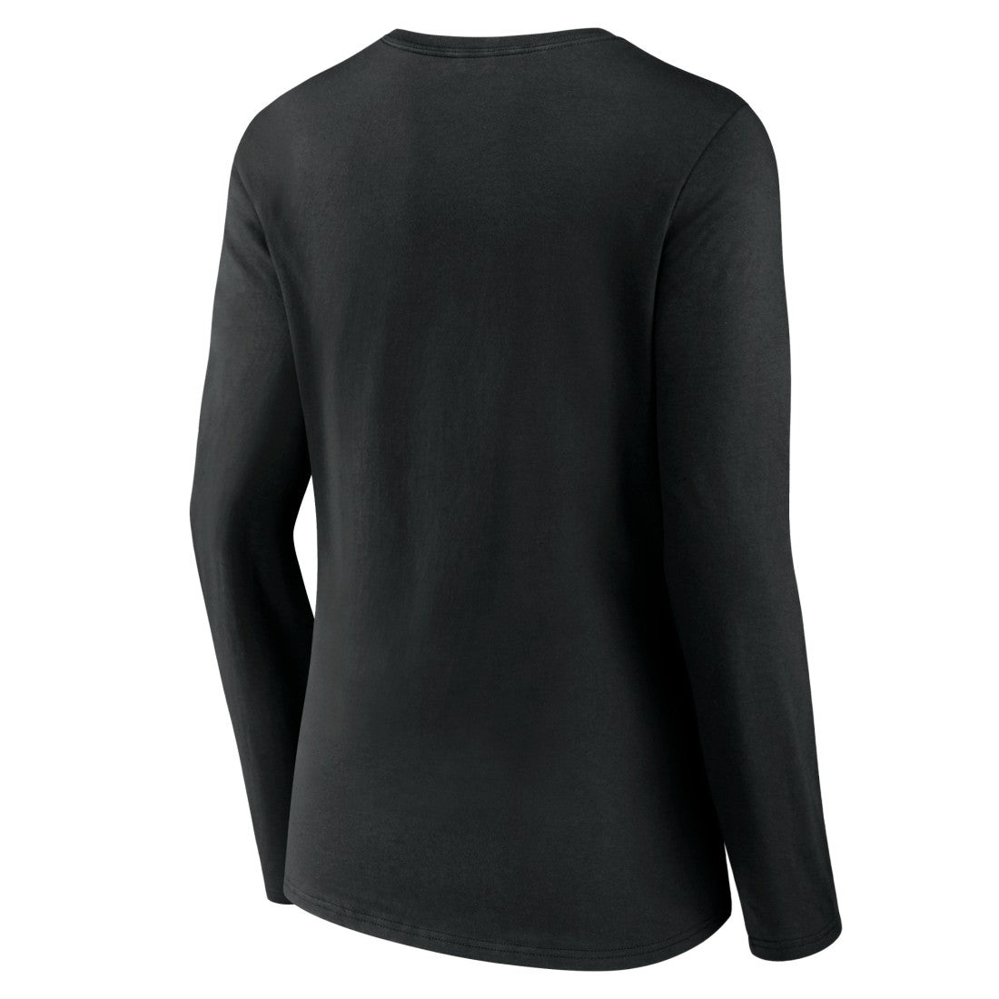 Detroit Lions Women's Victory Script V-Neck Long Sleeve T-Shirt Black - NFL