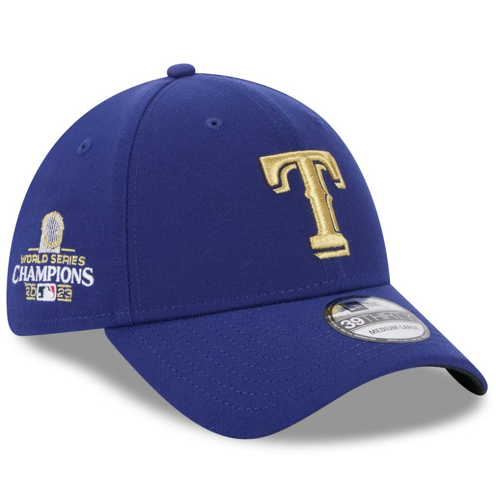 Texas Rangers New Era 2024 Gold Collection 39THIRTY Flex Hat Sale