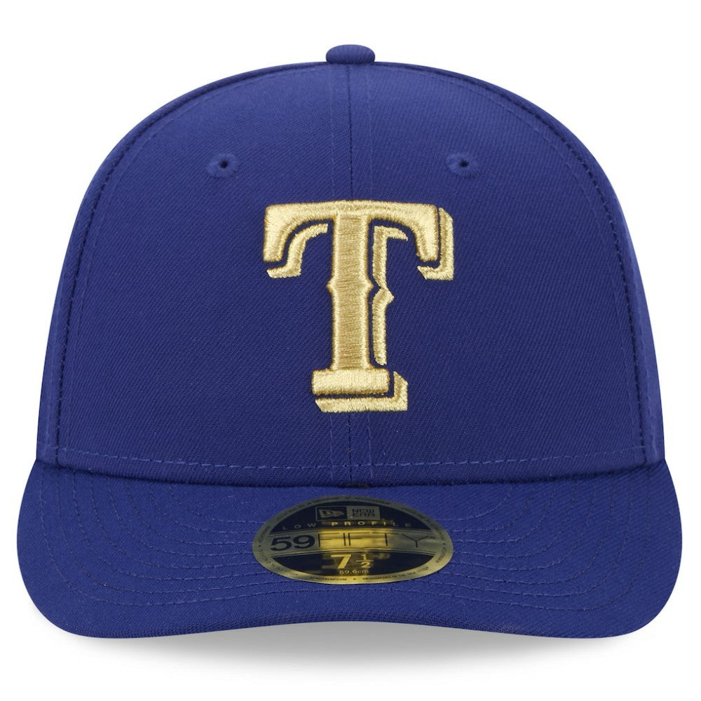 Texas Rangers New Era 2024 Gold Collection Low Profile 59FIFTY Fitted Hat discount