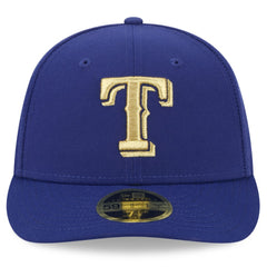 Texas Rangers New Era 2024 Gold Collection Low Profile 59FIFTY Fitted Hat discount