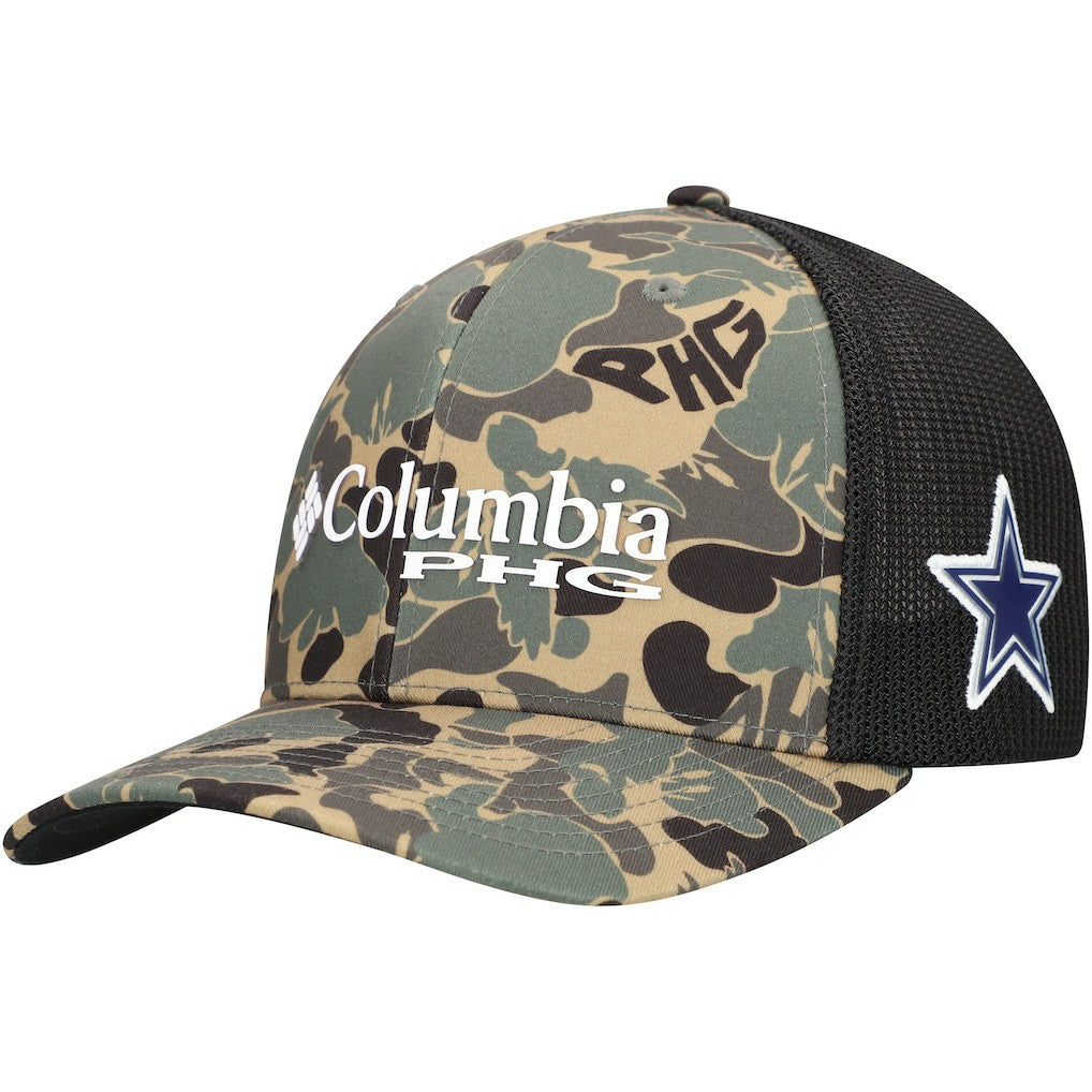 Dallas Cowboys PHG Mesh Flex Hat Camo - Columbia
