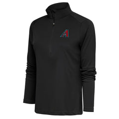 Arizona Diamondbacks Antigua Women's  Tribute Half-Zip Pullover Top Sale