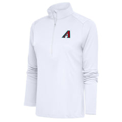 Arizona Diamondbacks Antigua Women's  Tribute Half-Zip Pullover Top – White Near Me