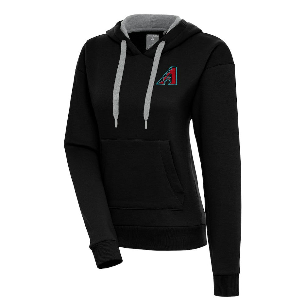 Arizona Diamondbacks Antigua Women's  Victory Pullover Hoodie – Black On Sale