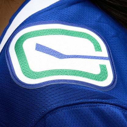 Vancouver Canucks Fanatics Women's Premier Breakaway Jersey - Blue | NHL Jerseys