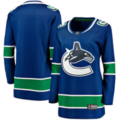 Vancouver Canucks - Fanatics Women's Premier Breakaway Jersey Blue