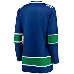 Vancouver Canucks - Fanatics Women's Premier Breakaway Jersey Blue
