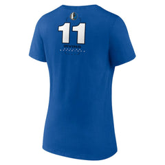 NBA - Kyrie Irving Dallas Mavericks Women's Behind The Back Name & Number V-Neck T-Shirt - Blue