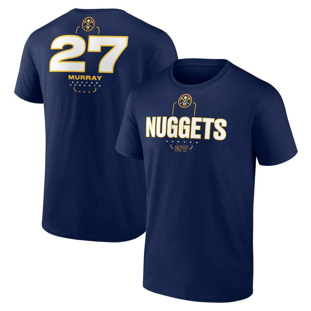 NBA - Jamal Murray Denver Nuggets Behind The Back Name & Number T-Shirt - Navy