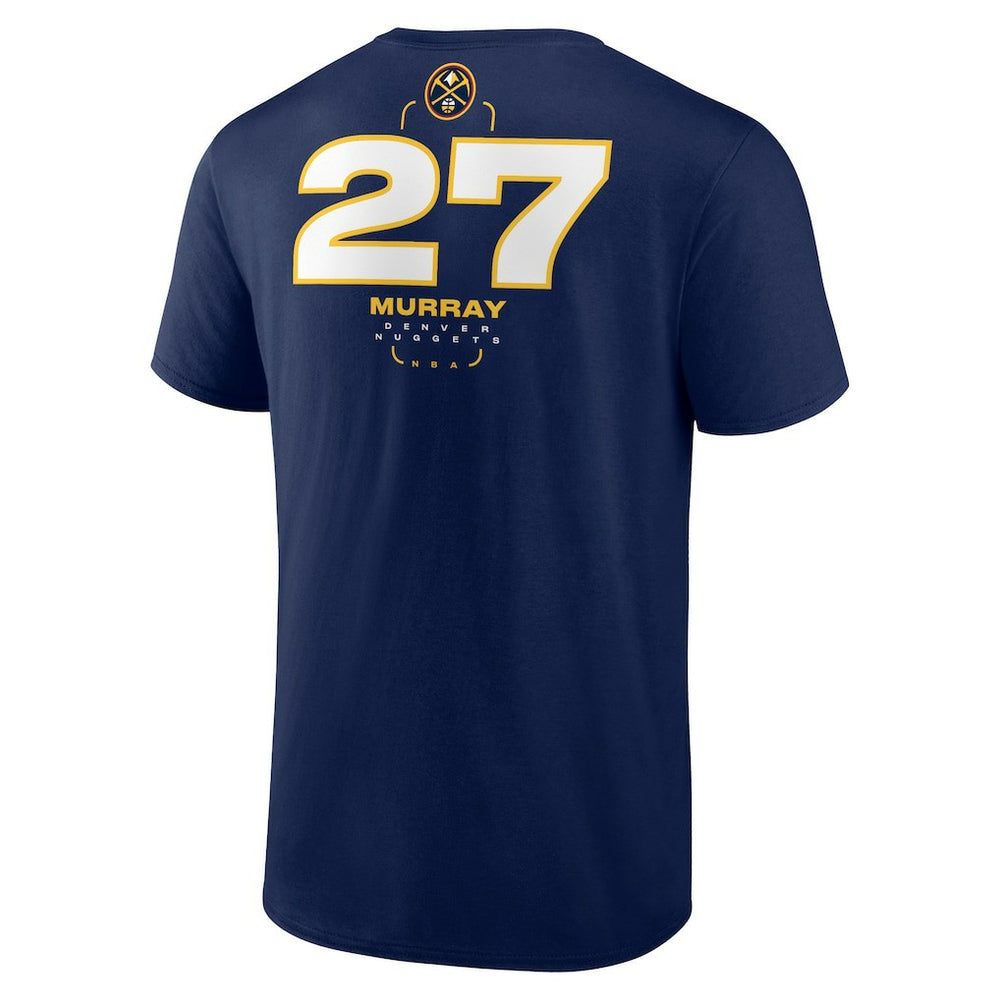 NBA - Jamal Murray Denver Nuggets Behind The Back Name & Number T-Shirt - Navy