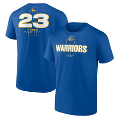 NBA - Draymond Green Golden State Warriors Behind The Back Name & Number T-Shirt - Royal
