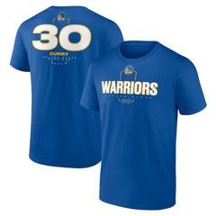 NBA - Stephen Curry Golden State Warriors Behind The Back Name & Number T-Shirt - Royal