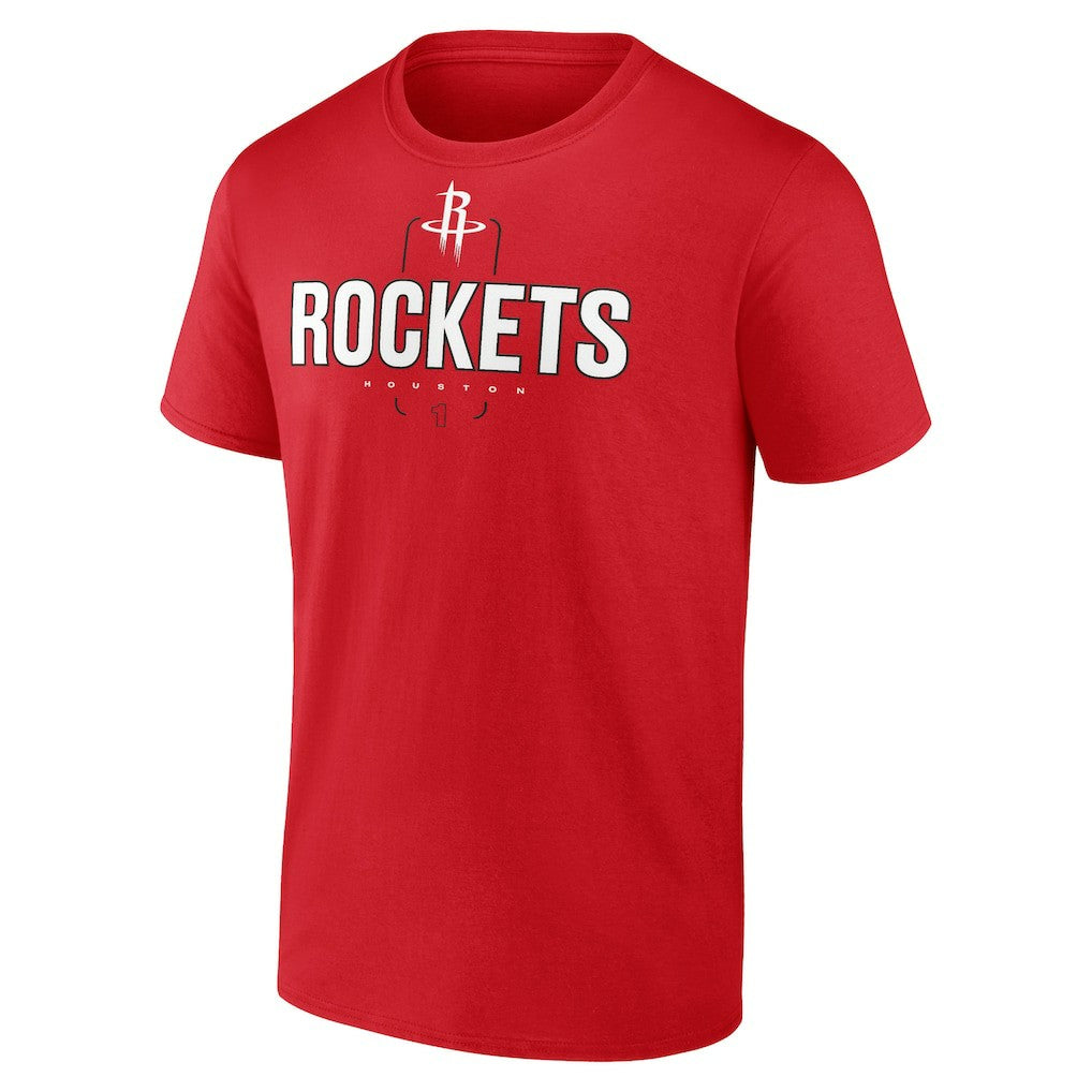 NBA - Amen Thompson Houston Rockets Behind The Back Name & Number T-Shirt - Red
