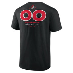 NBA - Scoot Henderson Portland Trail Blazers Behind The Back Name & Number T-Shirt - Black