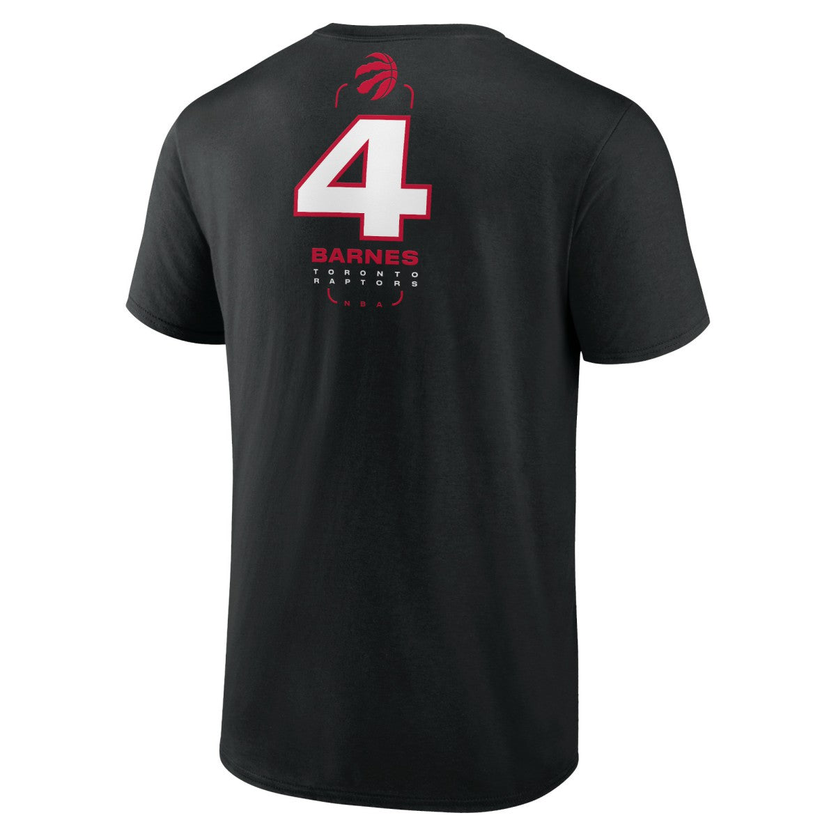 NBA - Scottie Barnes Toronto Raptors Behind The Back Name & Number T-Shirt - Black
