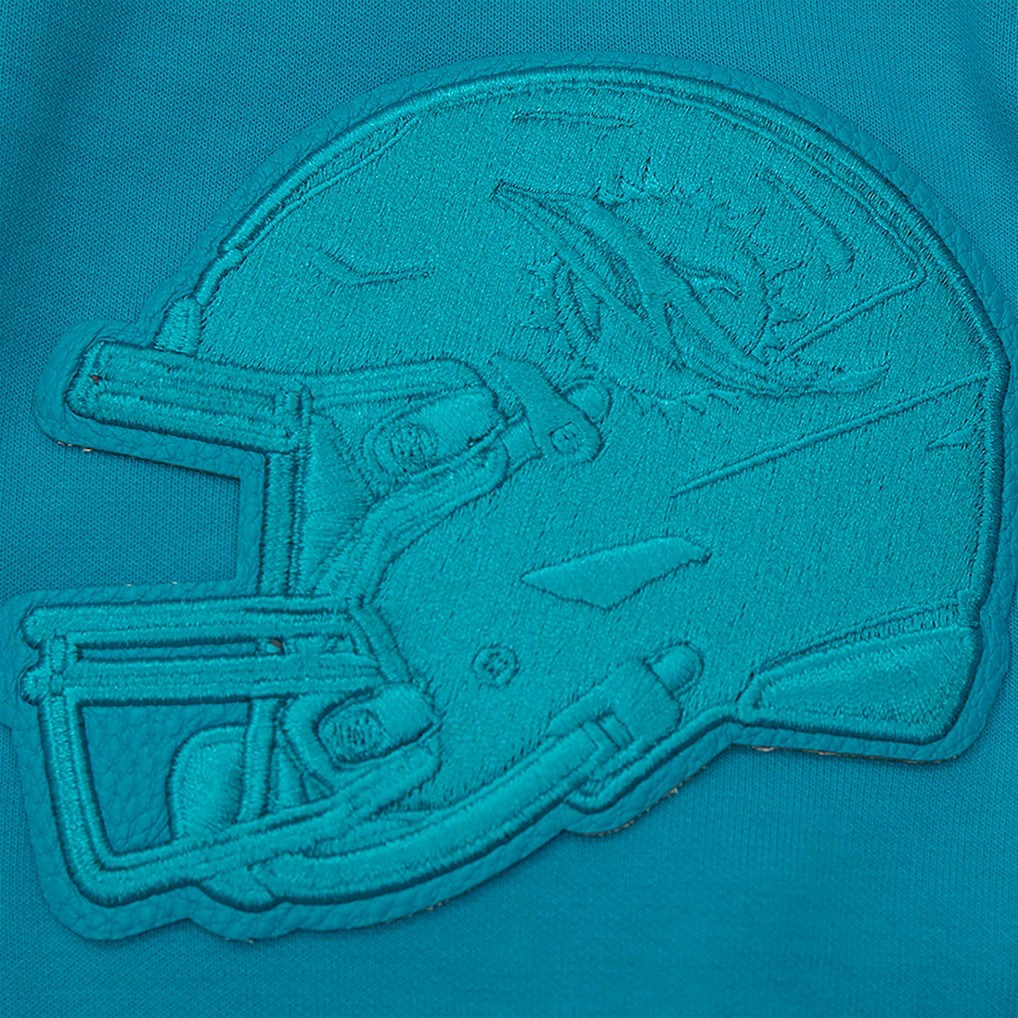 Miami Dolphins Pro Standard Triple Tonal Full-Zip Hoodie Aqua - NFL