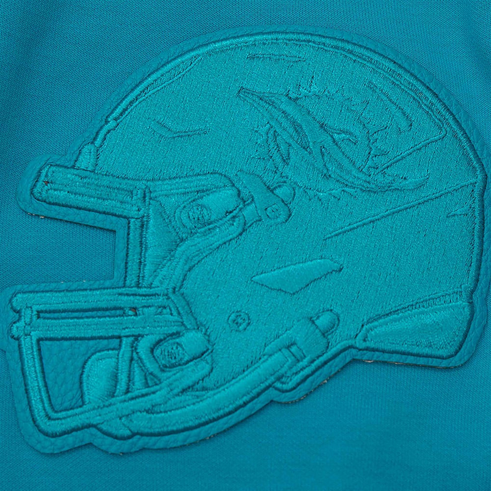 Miami Dolphins Pro Standard Triple Tonal Full-Zip Hoodie Aqua - NFL
