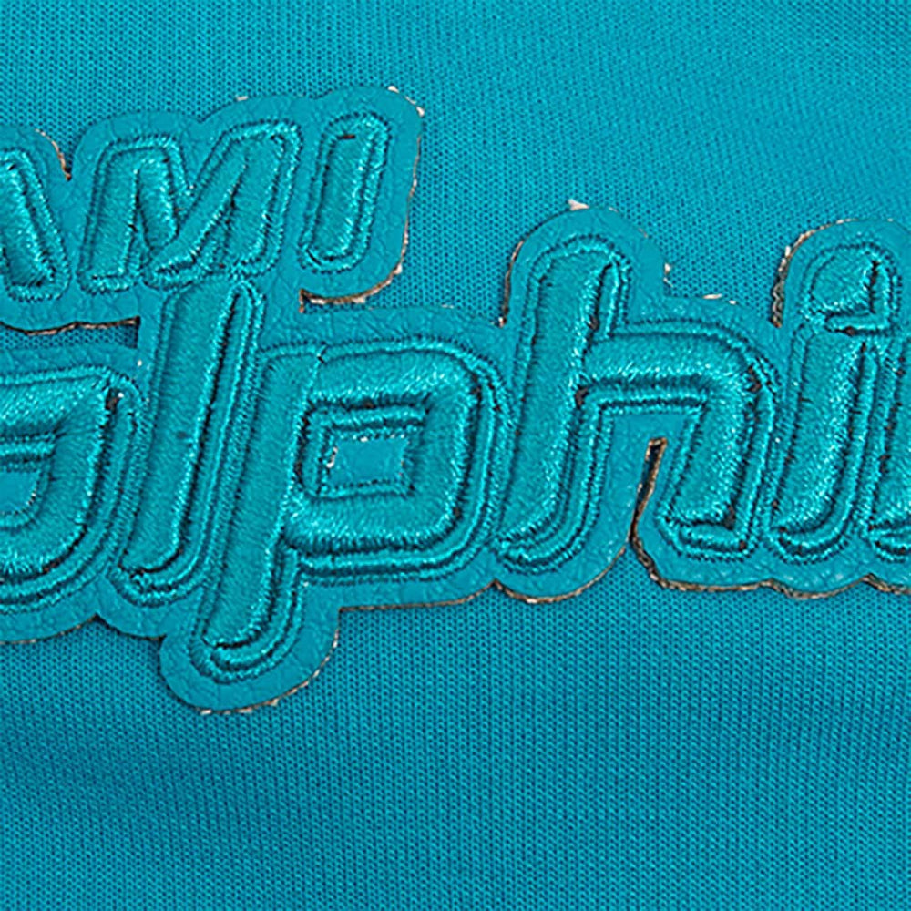 Miami Dolphins Pro Standard Triple Tonal Full-Zip Hoodie Aqua - NFL