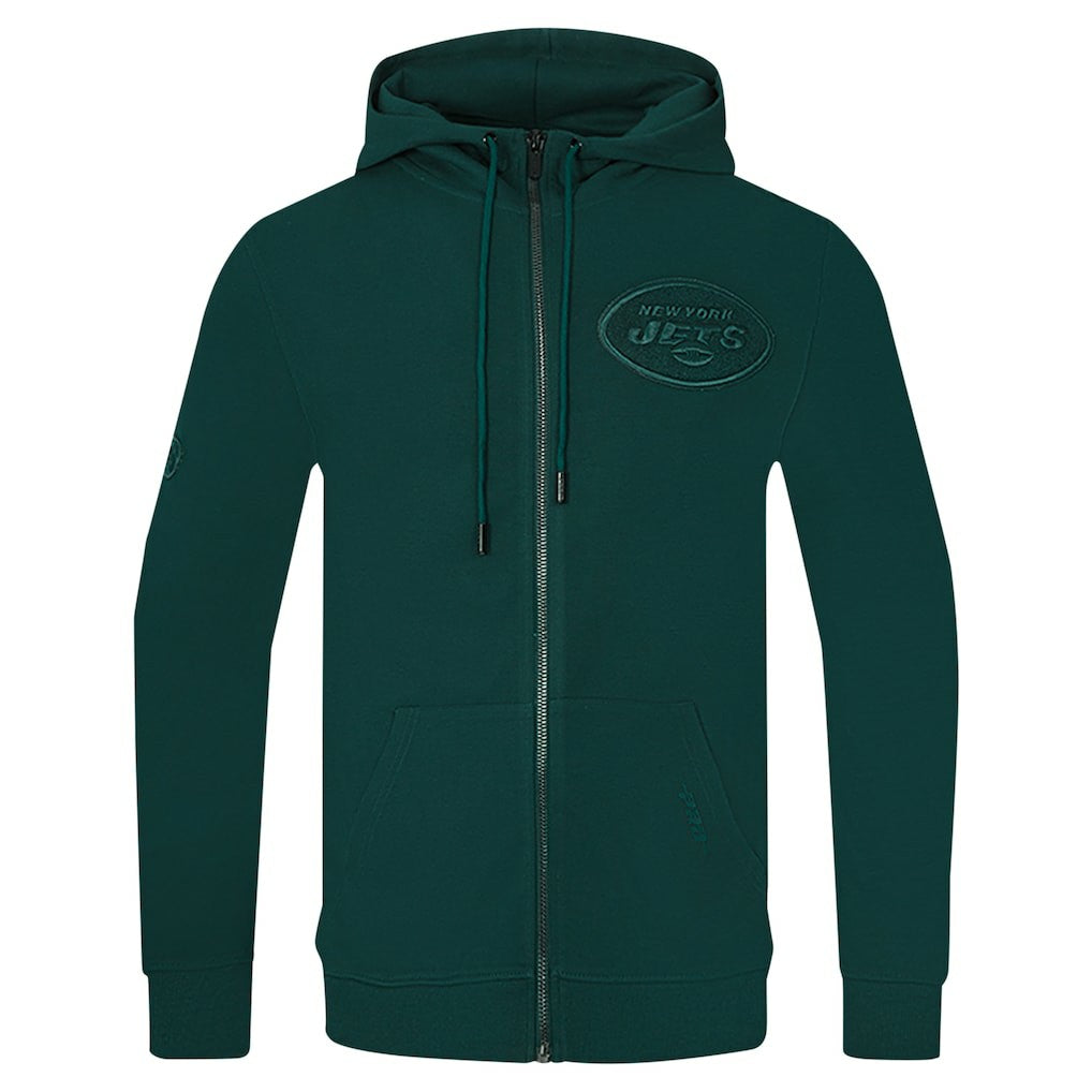 New York Jets Pro Standard Triple Tonal Full-Zip Hoodie Green - NFL