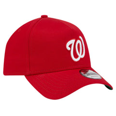 Washington Nationals New Era Team Color A-Frame 9FORTY Adjustable Hat discount