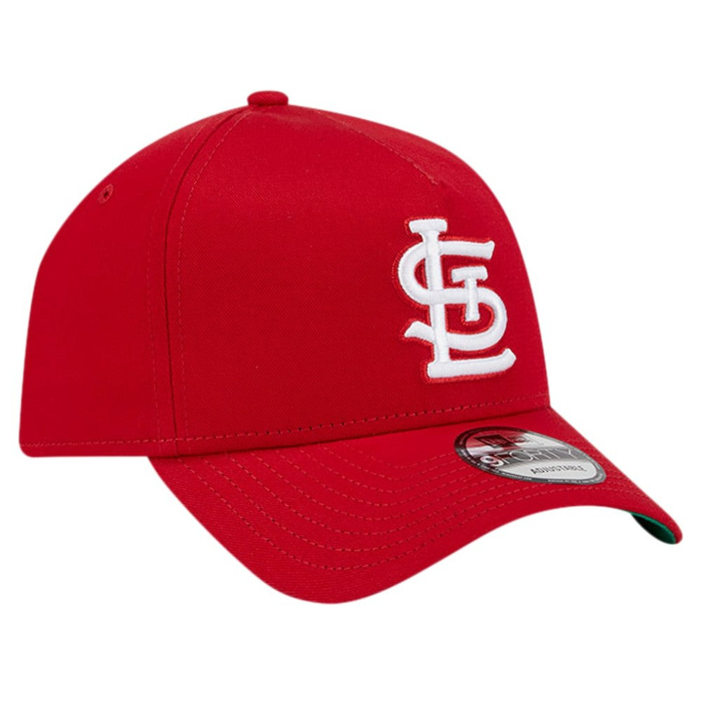 St. Louis Cardinals New Era Team Color A-Frame 9FORTY Adjustable Hat Clearance