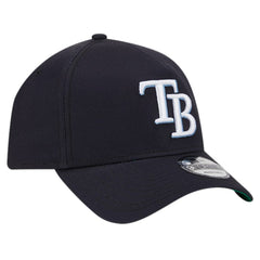 Tampa Bay Rays New Era Team Color A-Frame 9FORTY Adjustable Hat Clearance
