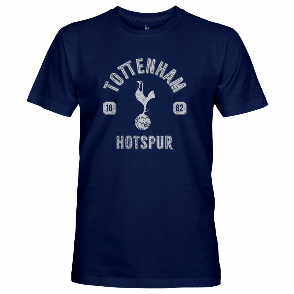 Tottenham Hotspur 1863FC Established Slub T-Shirts - Navy