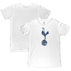 Tottenham Hotspur 1863FC Mono Crest Slub T-Shirts - White