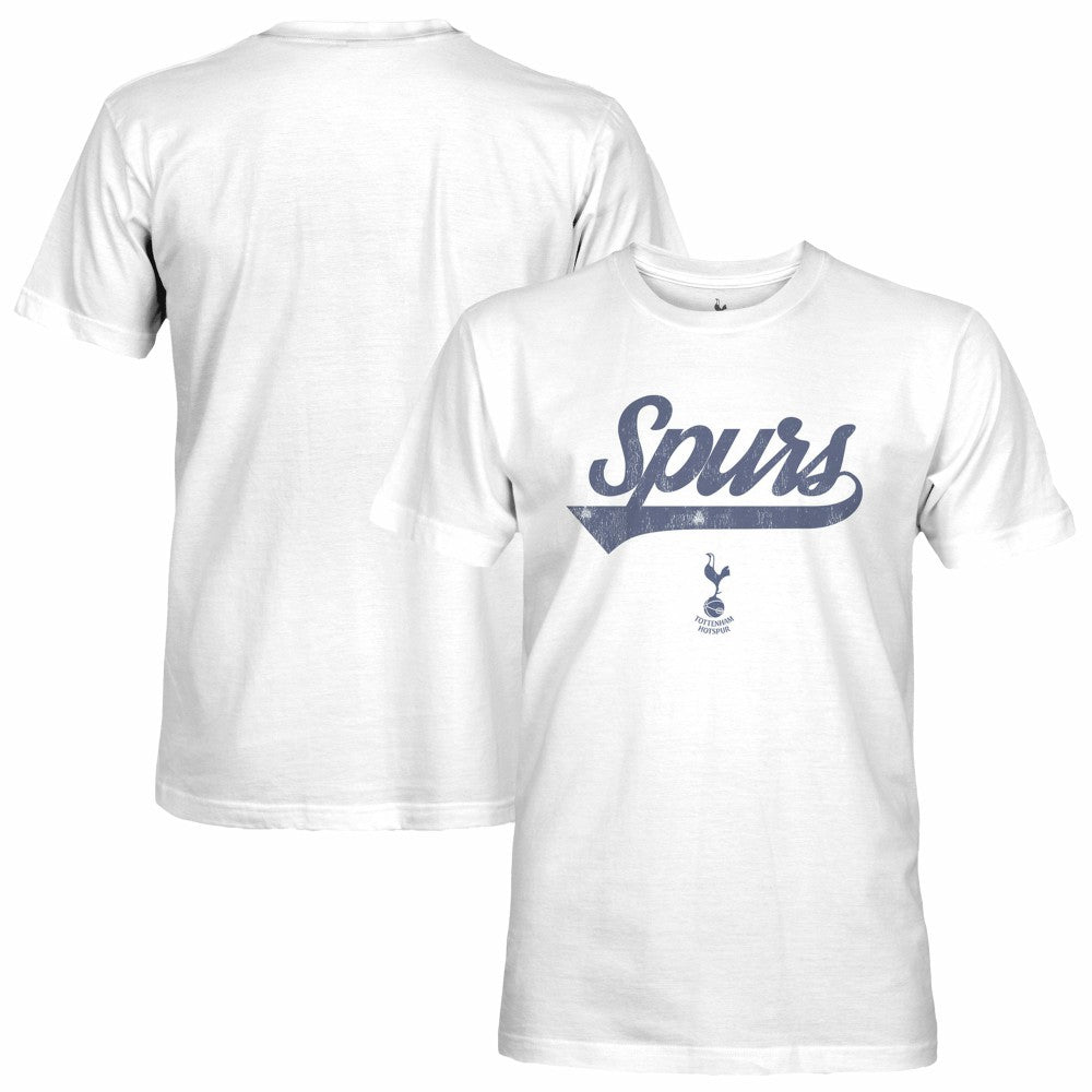 Tottenham Hotspur 1863FC Script Slub T-Shirts - White
