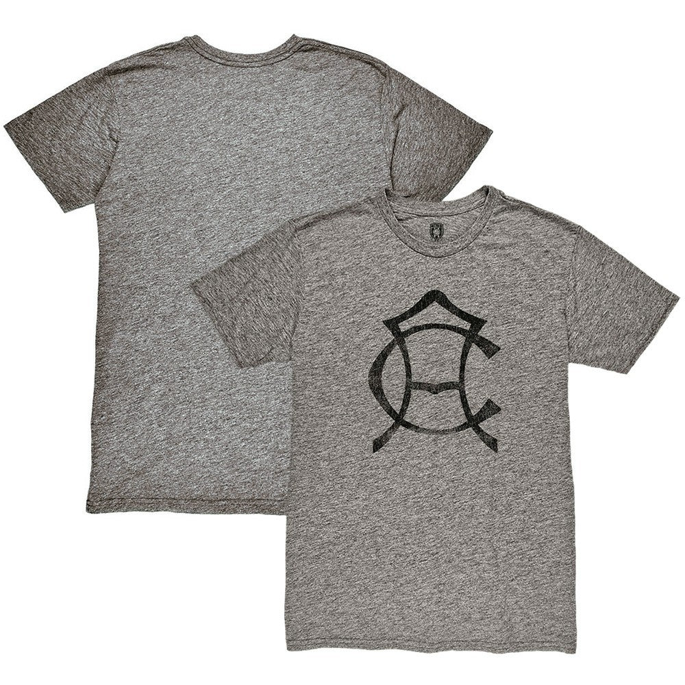 Club America 1863FC Retro Crest Twisted Tri-Blend Slub T-Shirts - Heather Gray