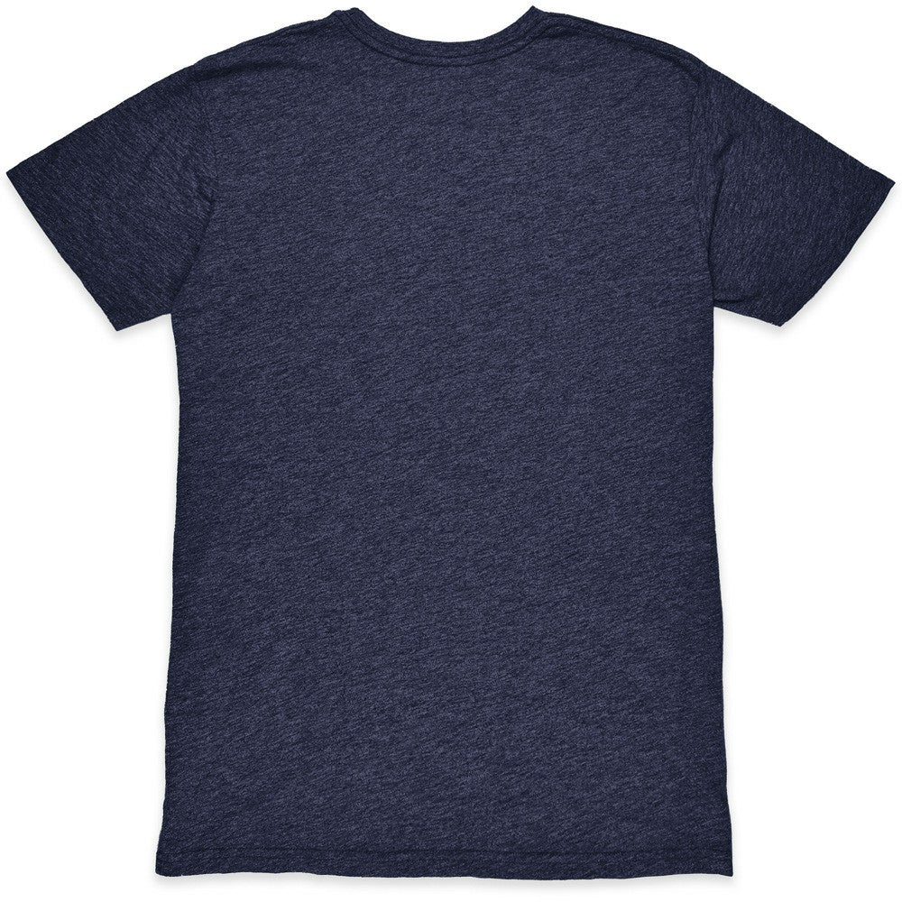 Club America 1863FC Wordmark Twisted Tri-Blend Slub T-Shirts - Heather Navy