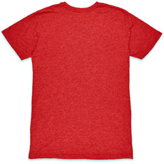 Barcelona 1863FC Mono Crest Twisted Tri-Blend Slub T-Shirts - Red