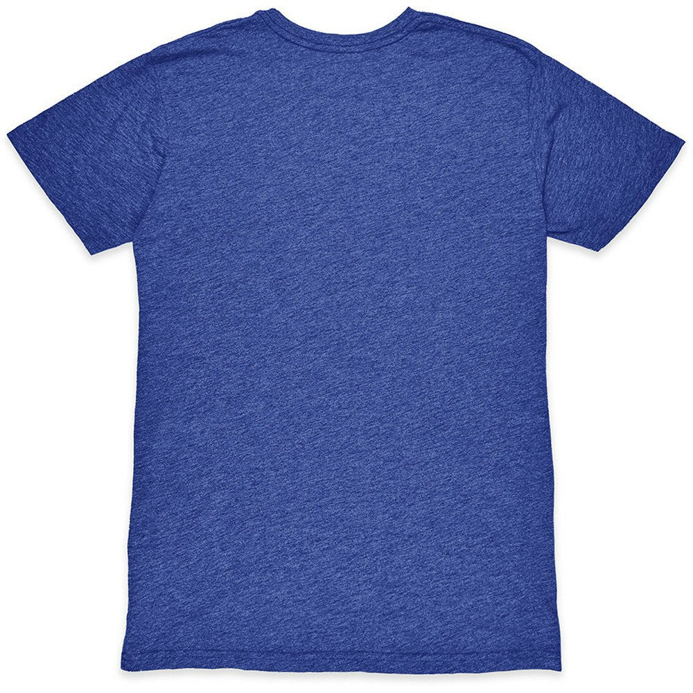 Club America 1863FC Mono Crest Twisted Tri-Blend Slub T-Shirts - Heather Royal