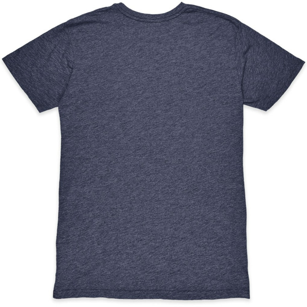 Manchester City 1863FC Retro Flourish Twisted Tri-Blend Slub T-Shirts - Heather Navy
