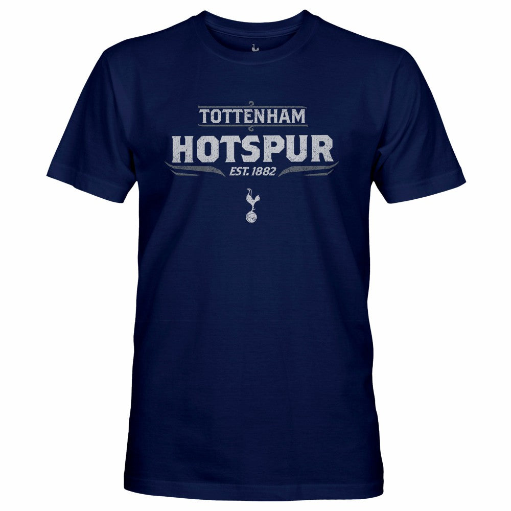Tottenham Hotspur 1863FC Team Legacy Slub T-Ahirt - Navy