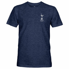 Tottenham Hotspur 1863FC Front Back Date Twisted Tri-Blend T-Shirts - Heather Navy