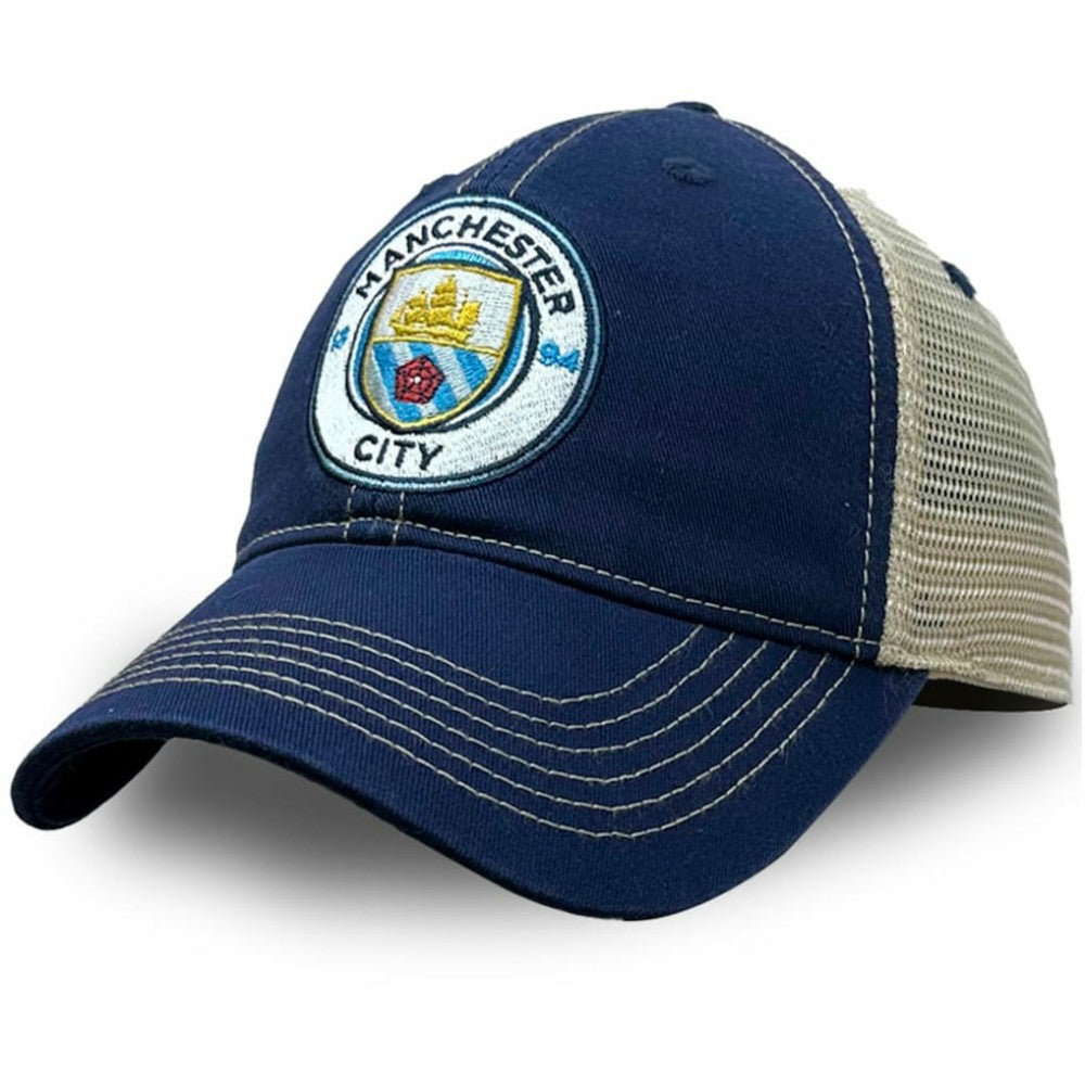 Manchester City 1863FC Trucker Adjustable Hat - Navy
