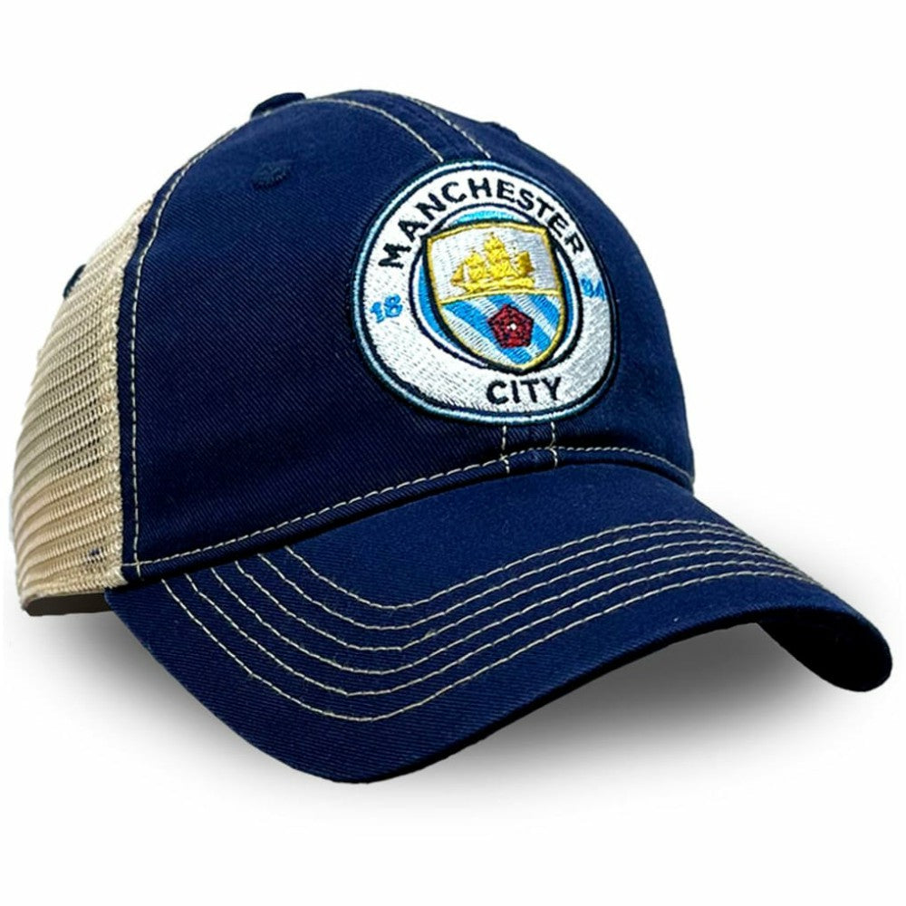 Manchester City 1863FC Trucker Adjustable Hat - Navy