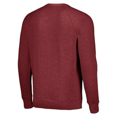 NBA - Denver Nuggets Homage Unisex Holiday Tri-Blend Raglan Pullover Sweatshirt - Red