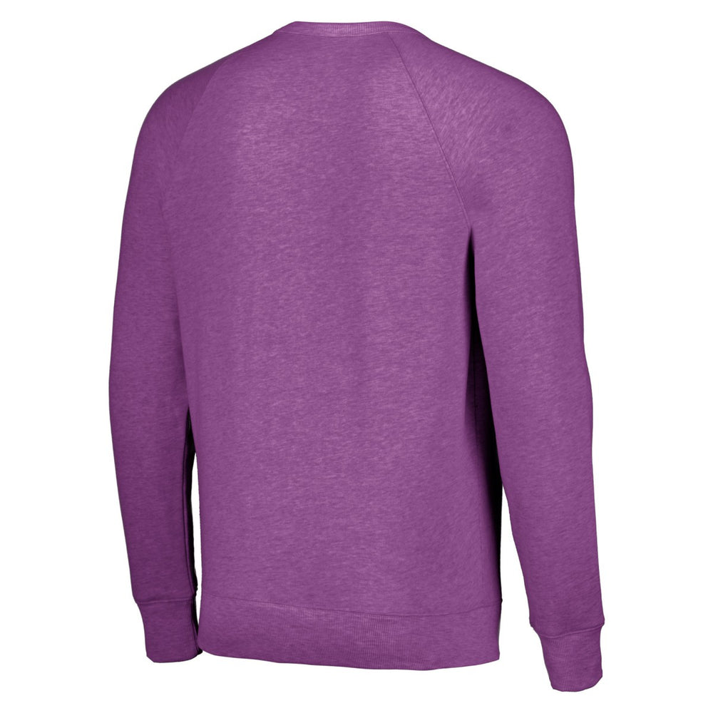 NBA - Phoenix Suns Homage Unisex Holiday Tri-Blend Raglan Pullover Sweatshirt - Purple