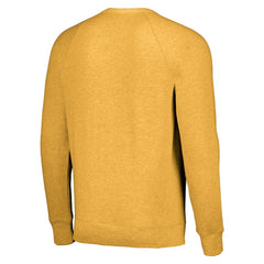 NBA - Golden State Warriors Homage Unisex Holiday Tri-Blend Raglan Pullover Sweatshirt - Gold