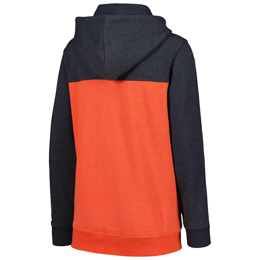 Houston Astros New Era Women's Color Block Full-Zip Hoodie Jacket for sale