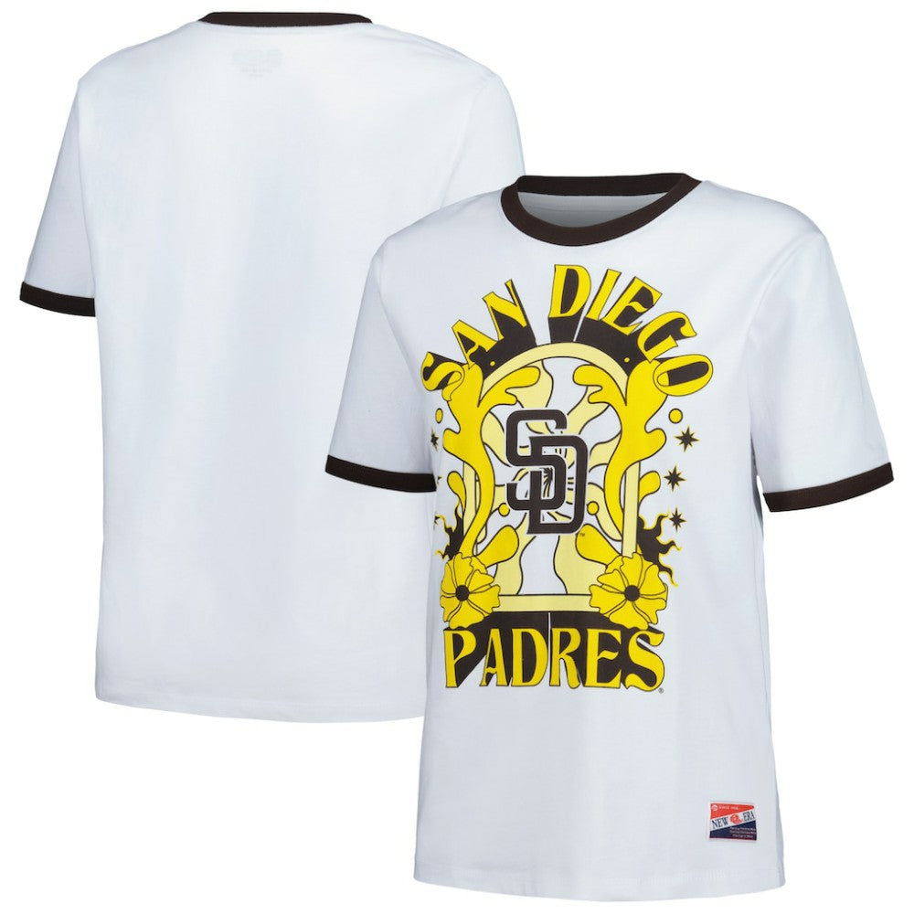 San Diego Padres New Era Women's Oversized Ringer T-Shirt Online