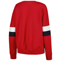 St. Louis Cardinals New Era Women's Game Day Crew Pullover Sweatshirt Lifestyle