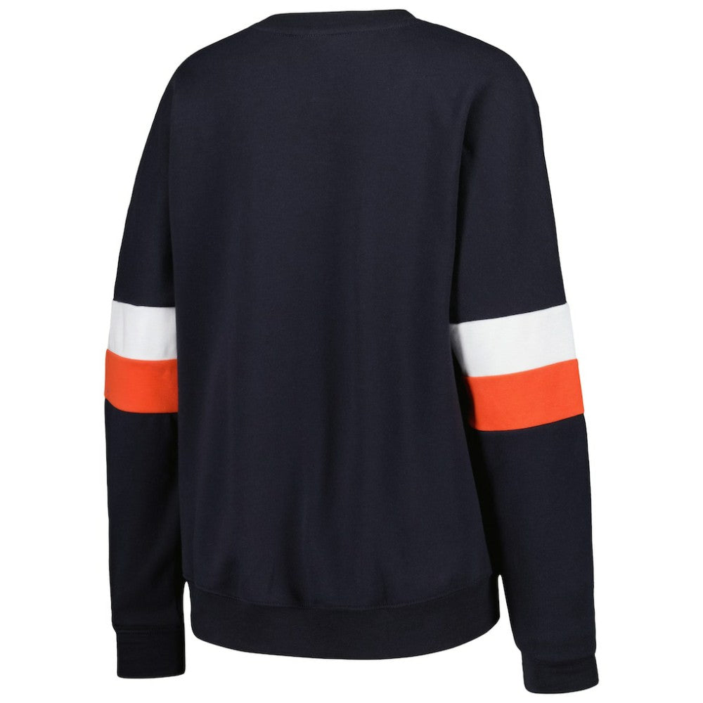 Houston Astros New Era Women's Game Day Crew Pullover Sweatshirt On Sale