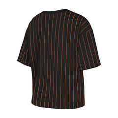 San Francisco Giants New Era Women's Boxy Pinstripe T-Shirt Online