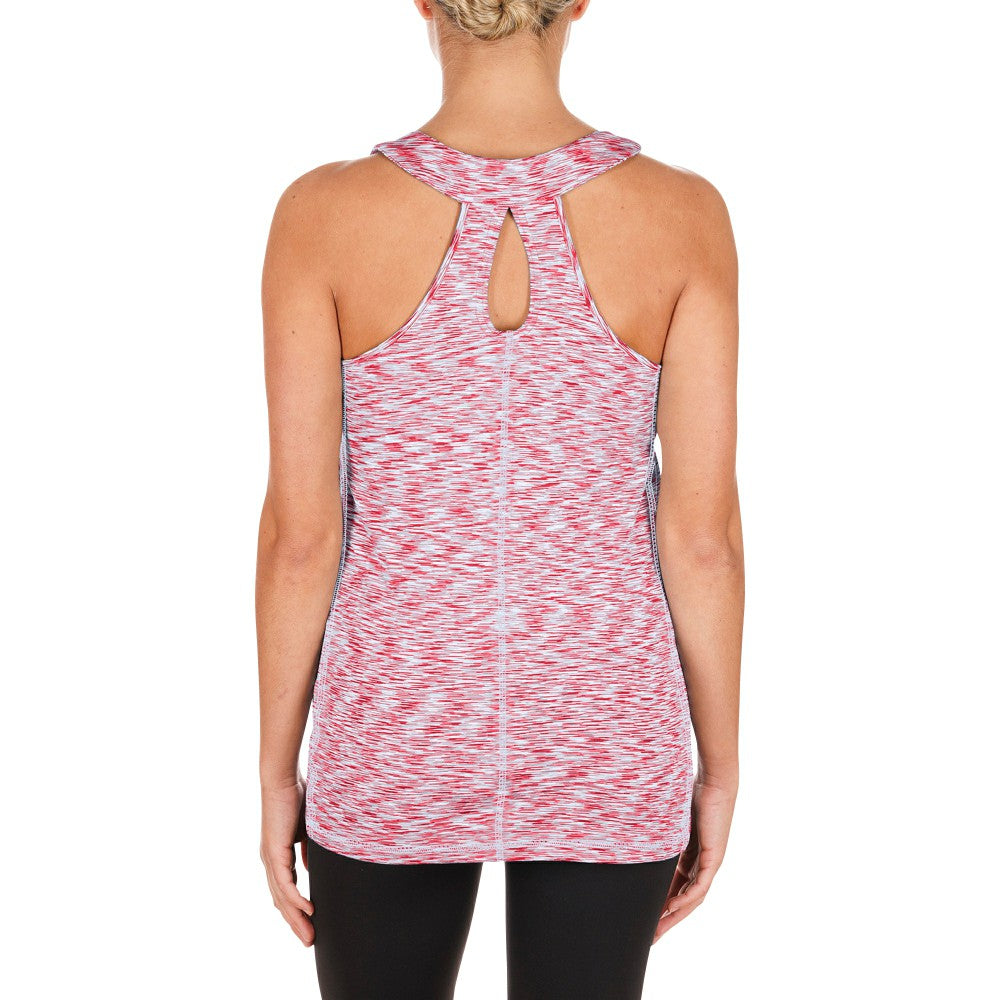 St. Louis Cardinals New Era Women's Space Dye Keyhole Back Tank Top Near Me