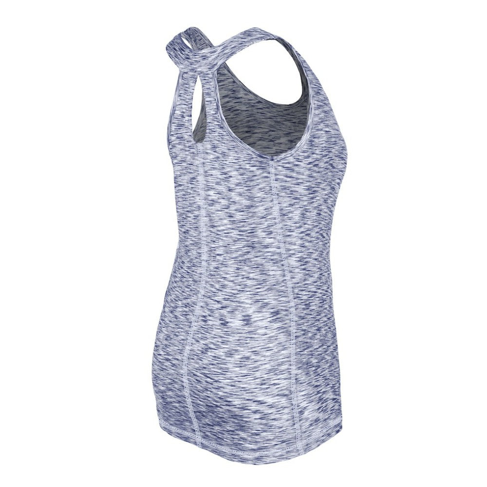 Los Angeles Dodgers New Era Women's Space Dye Keyhole Back Tank Top discount
